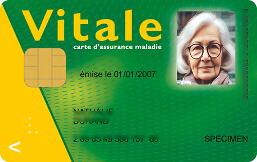 carte vitale mise à jour par la pharmacie Jacques